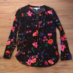 Old Navy Women’s Split Neck Popover Blouse (M)